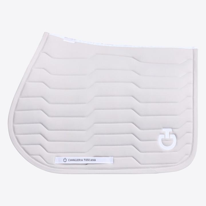 Вальтрап конкурный Revolution with Technical Quilting Light Grey. Cavalleria Toscana