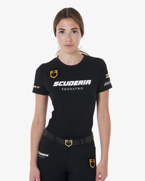 Футболка Scuderia Black. Equestro