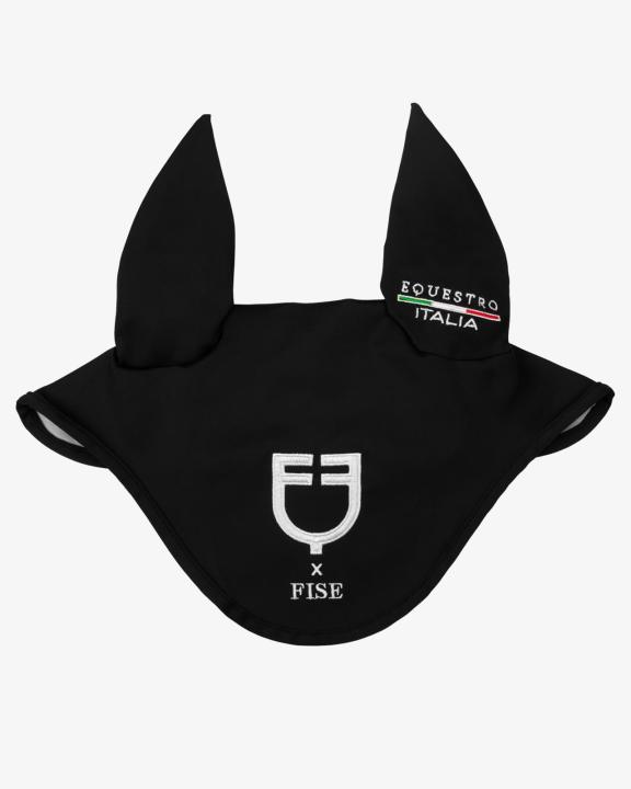 Ушки In Stretch Material Black. Equestro