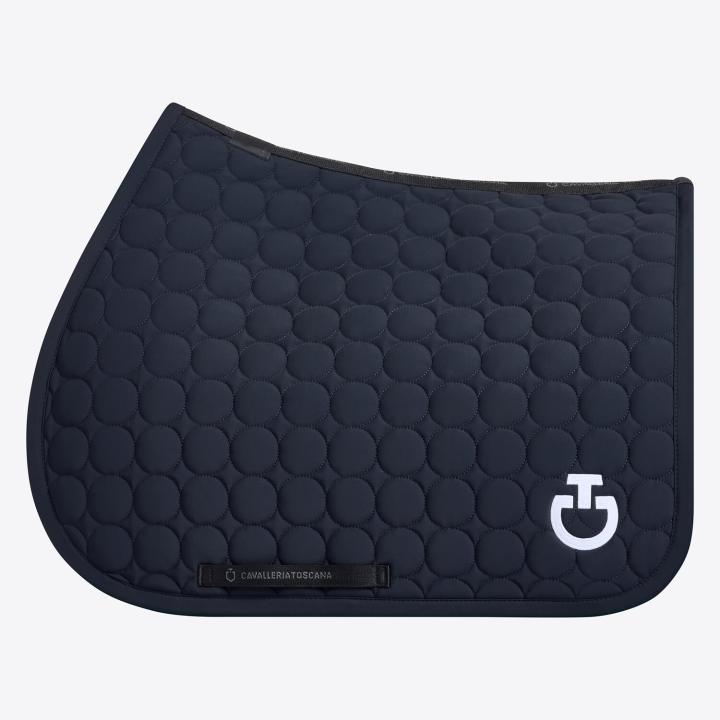 Вальтрап конкурный in Circular Quilted Jersey Navy. Cavalleria Toscana