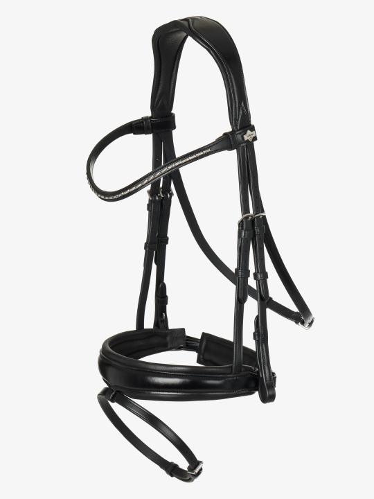 Уздечка трензельная Classic Dressage Black. LeMieux