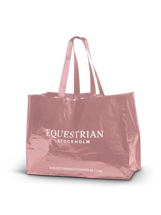 Сумка-шоппер большая Pink. Equestrian Stockholm