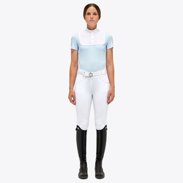 Рубашка турнирная Decorative Powder Blue. Cavalleria Toscana