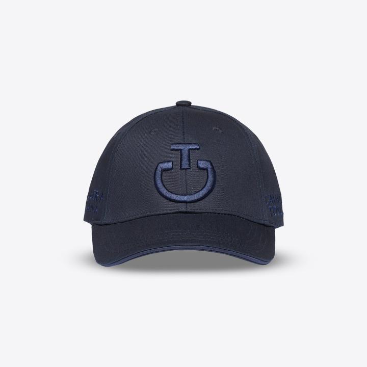 Кепка With An Embroidered Logo Navy. Cavalleria Toscana