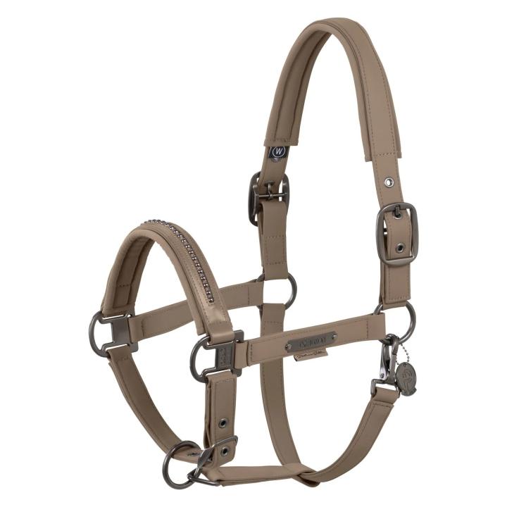 Недоуздок Softshell Pearls Double Pin Smoky Taupe Platinum 25. Eskadron