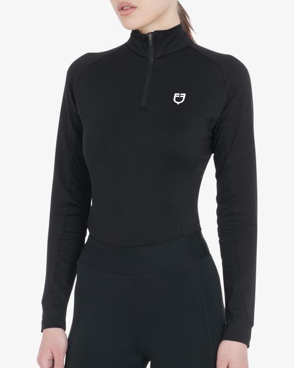 Лонгслив Slim Fit Black. Equestro