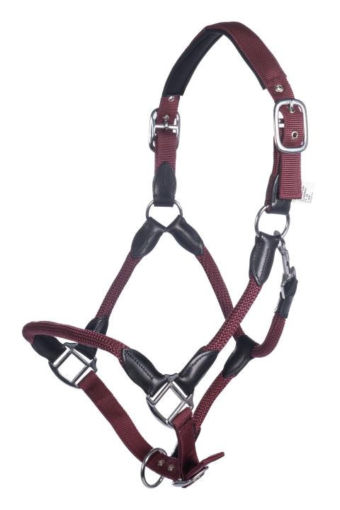 Недоуздок Carlotta Bordeaux, комбинированный. HKM