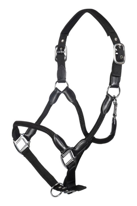 Недоуздок Carlotta Black, комбинированный. HKM