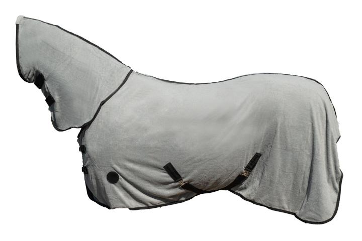 Попона сушильная с капором DryUp Grey. HKM