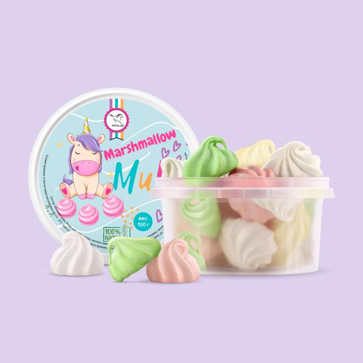 Зефир Marshmellow Mix, 150 гр. Ippolab