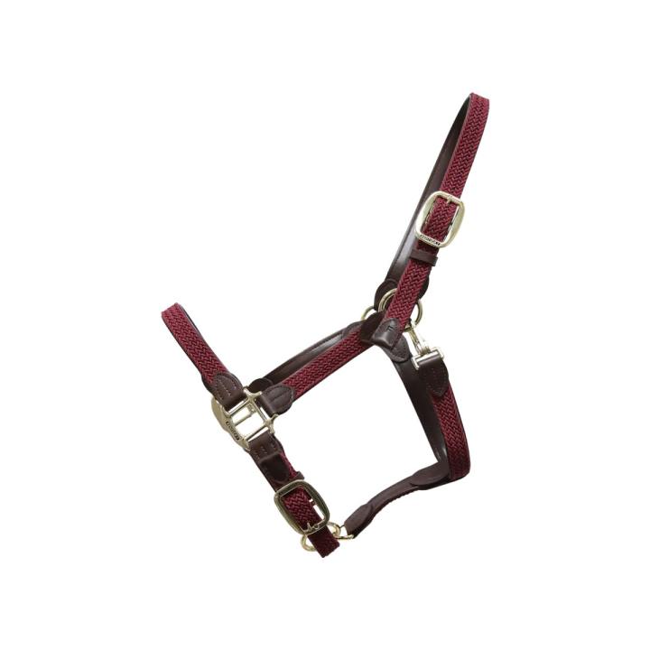 Недоуздок Nylon Bordeaux, комбинированный. Kentucky