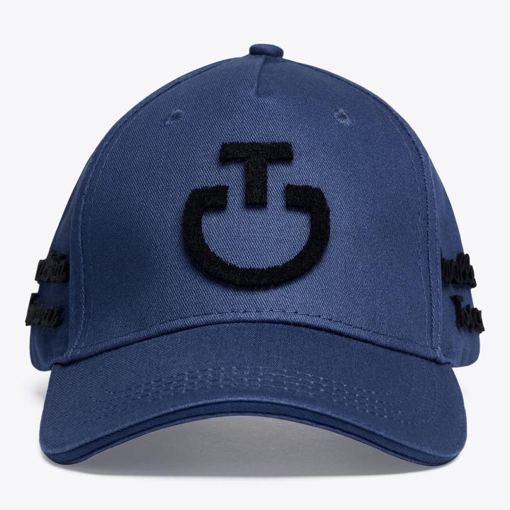 Кепка With An Tufted Stitch Logo Atlantic Blue/Black. Cavalleria Toscana