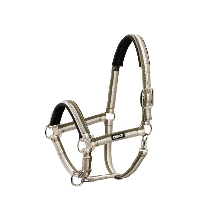 Недоуздок Pin Buckle Olive Creme. Eskadron