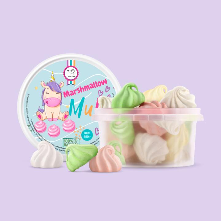 Зефир Marshmellow Mix, 150 гр. Ippolab